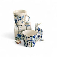 DG – Kyoto Flower Indigo Mug