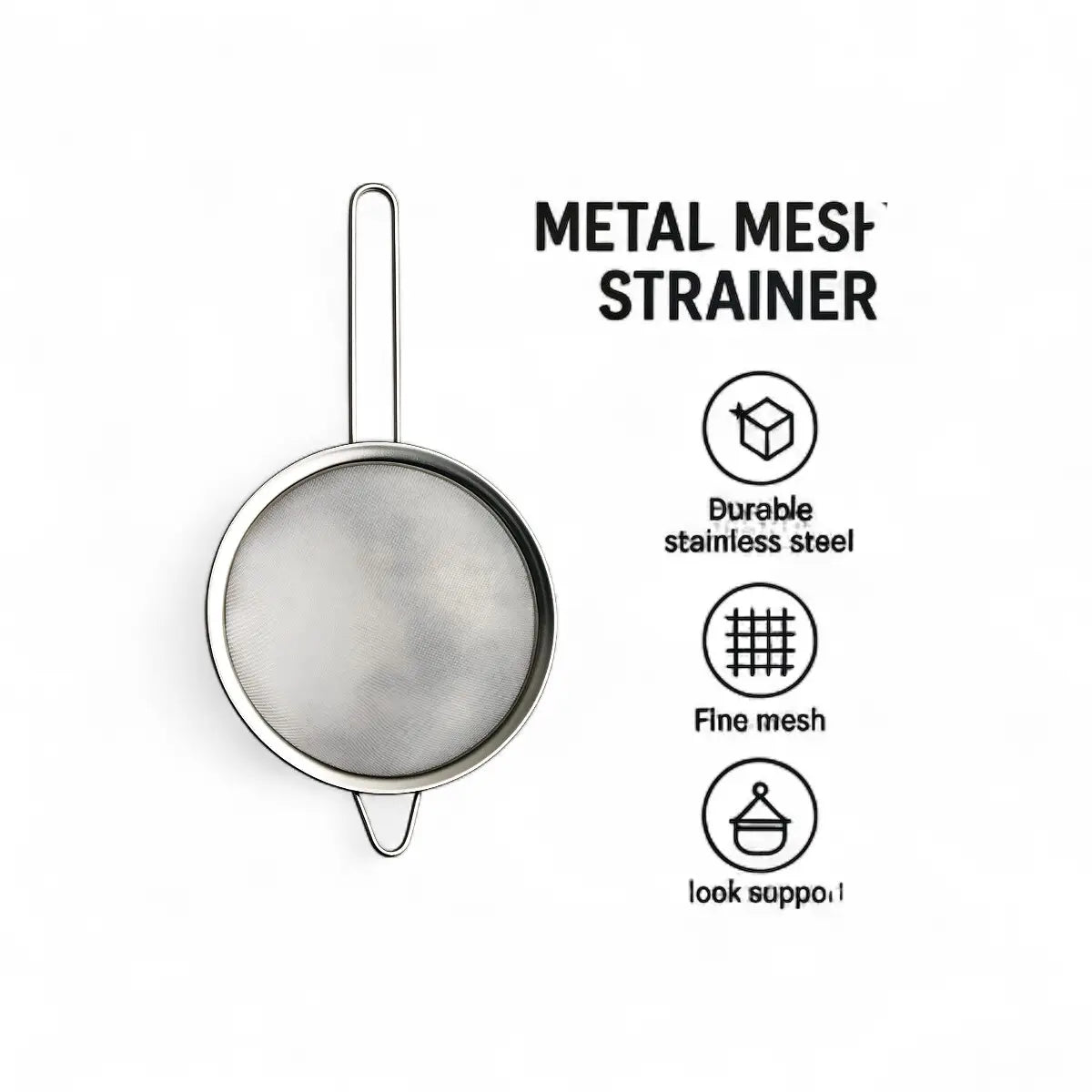 Regent Strainer Stainless Steel - 200mm Diameter