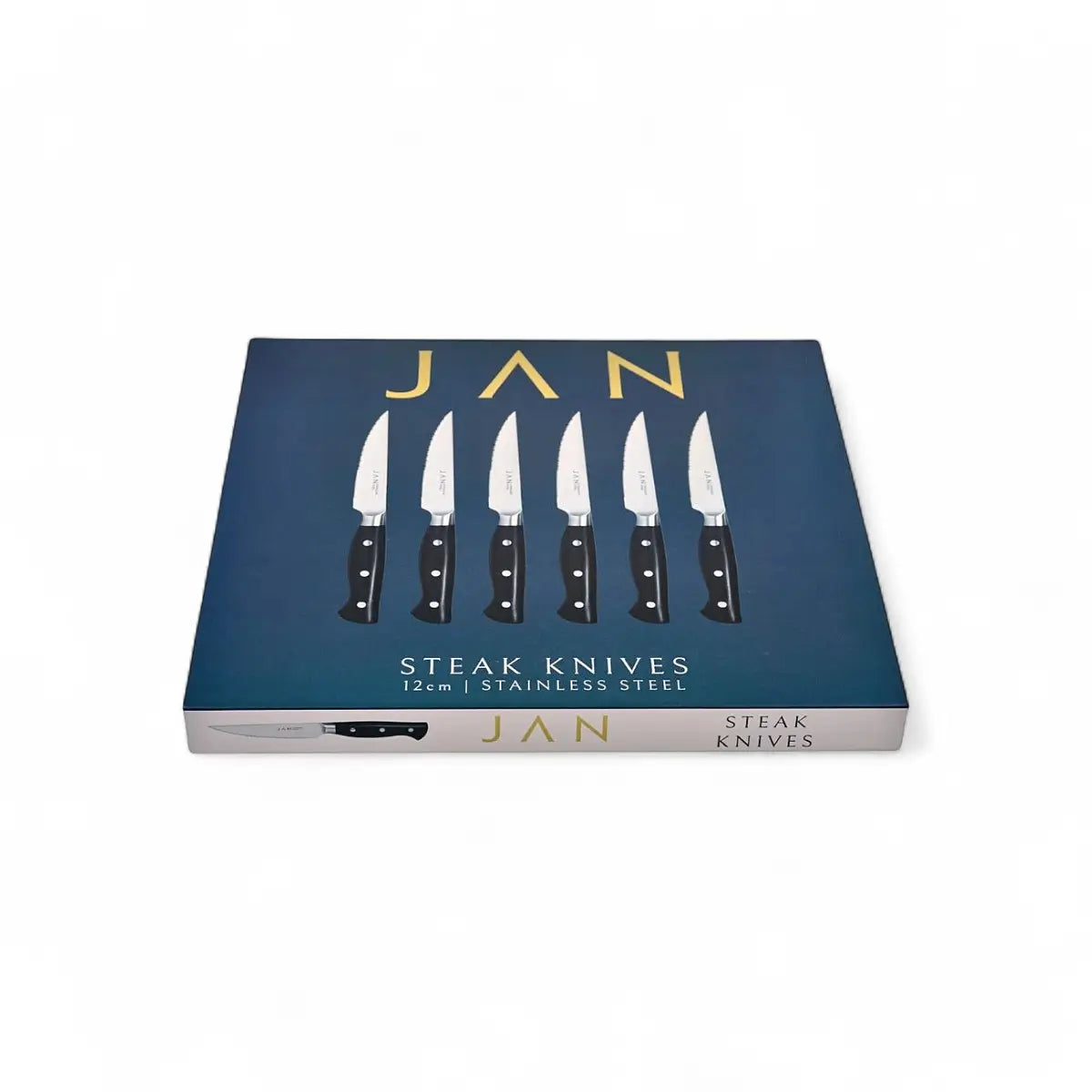 Jan Steak Knife Set In Magnetic Box - 6pc