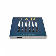 Jan Steak Knife Set In Magnetic Box - 6pc