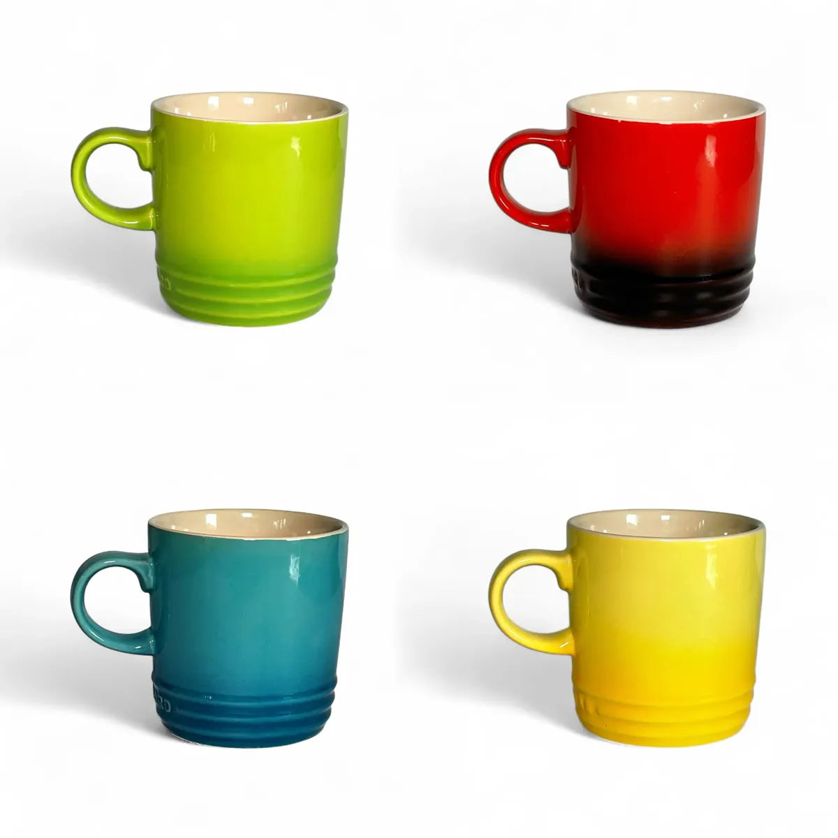 Leopard Ceramic Coffee Mug - Rainbow