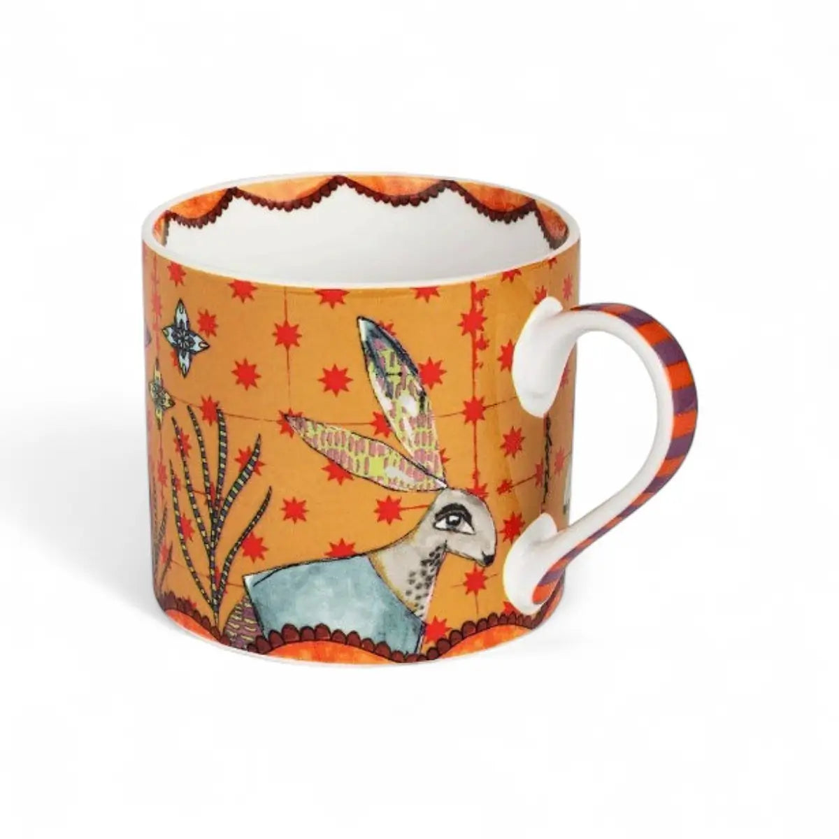 Olivia Cappuccino Mug - Rabbit
