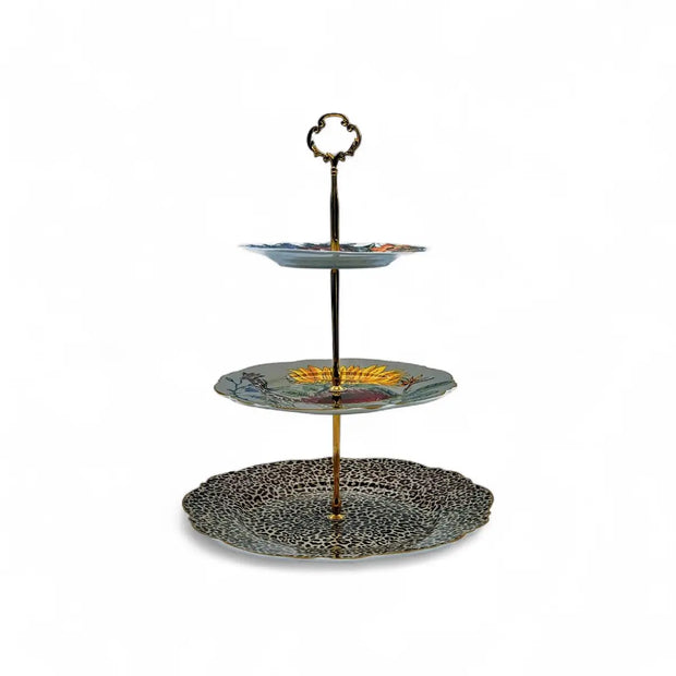 Jenna Clifford Wild Bloom 3-Tier Cake Stand