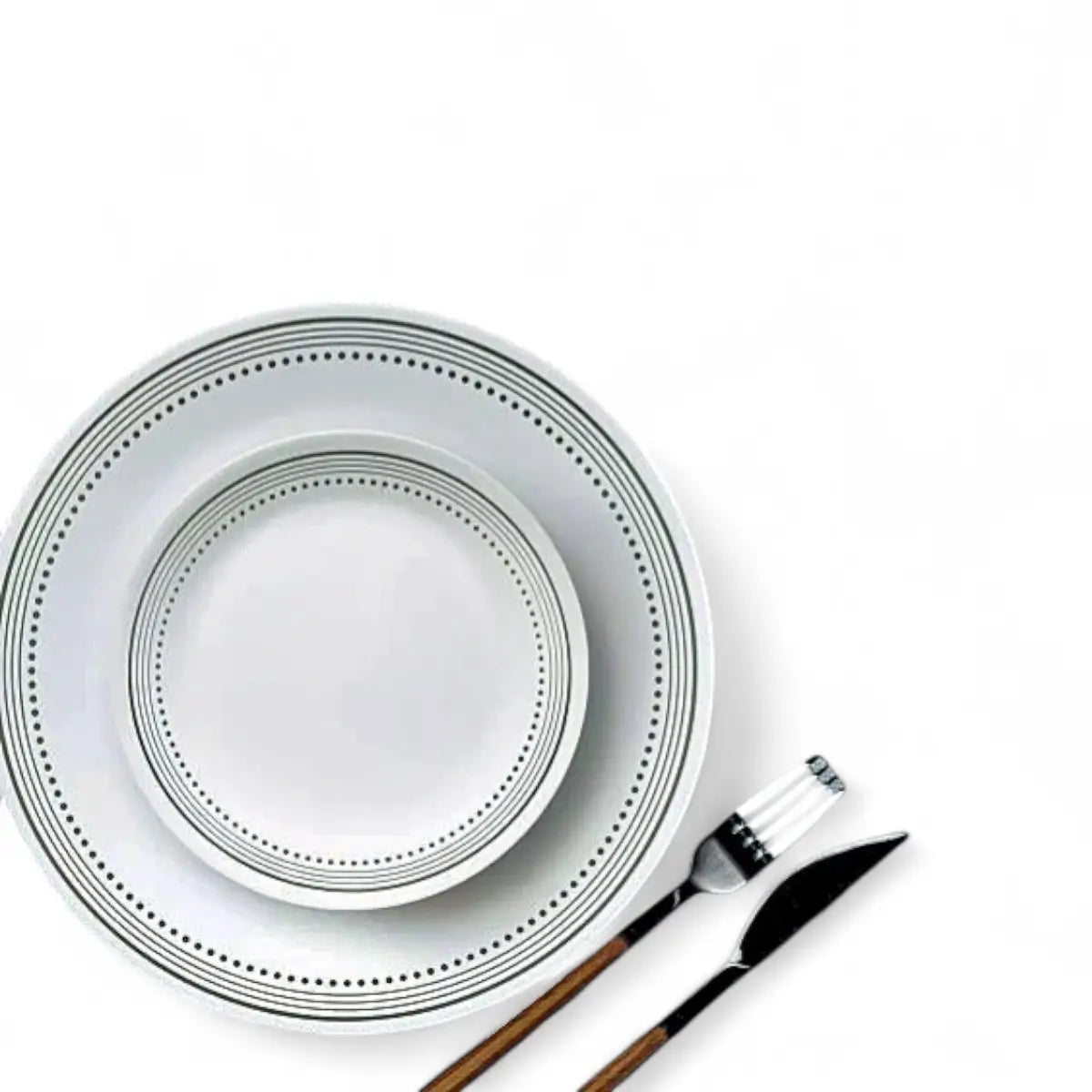 Corelle Mystic Gray 18 Pc Dinner Set
