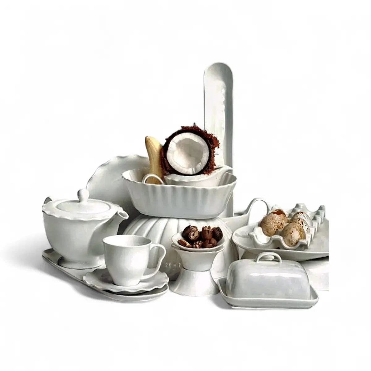 Jan Maison Blanche Butter Dish