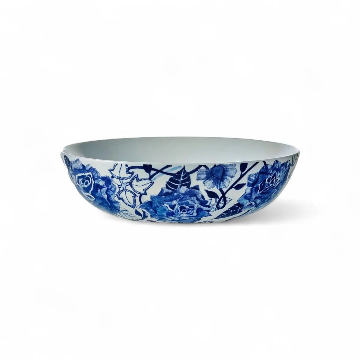 Jenna Clifford Peacock Sapphire Garden Salad Bowl