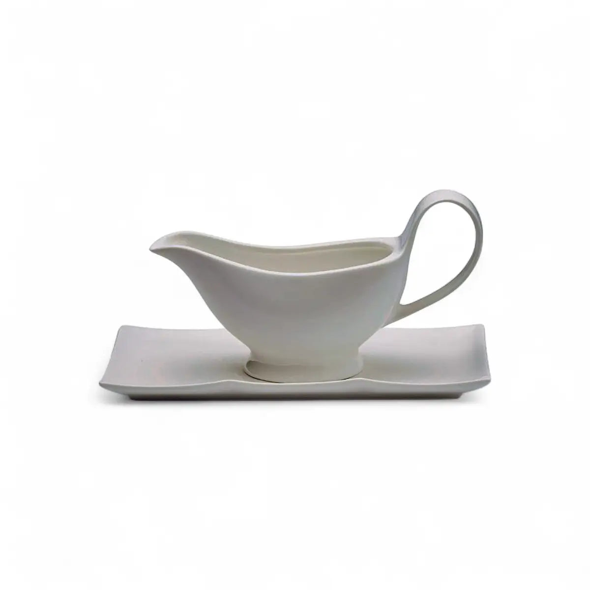 Jan Maison Blanche Gravy Boat with Saucer