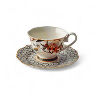 Jenna Clifford Midnight Bloom Cup & Saucer in Gift Box