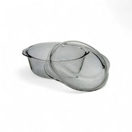 Borcam Round Casserole with Lid 2.1L