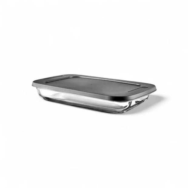 Continental Homeware Rectangle Casserole With Lid
