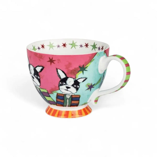 Olivia Grande Mug - Boston Terrier