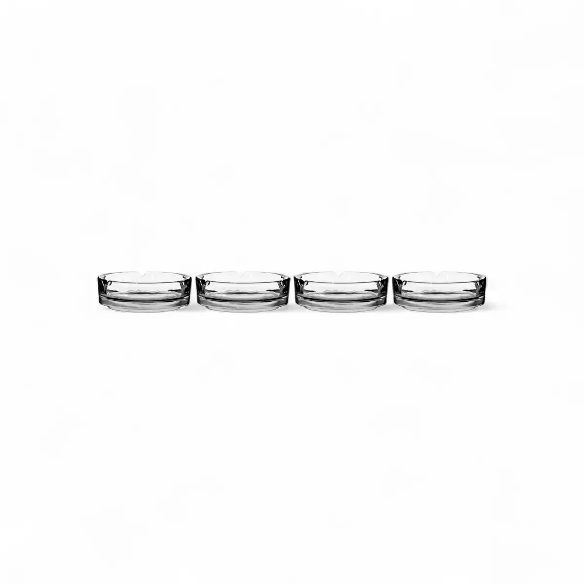 Regent Glass Ash tray Round Set Of 4