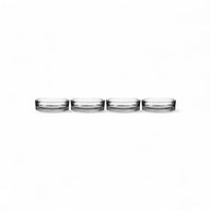 Regent Glass Ash tray Round Set Of 4