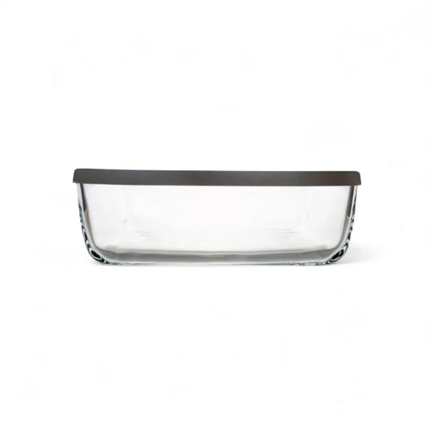 Pasabahce Glass Storage Container with Plastic Lid