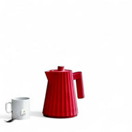 Alessi Plisse Electric Kettle 1L - Red
