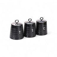 Continental Homeware Waves 3pc Canister