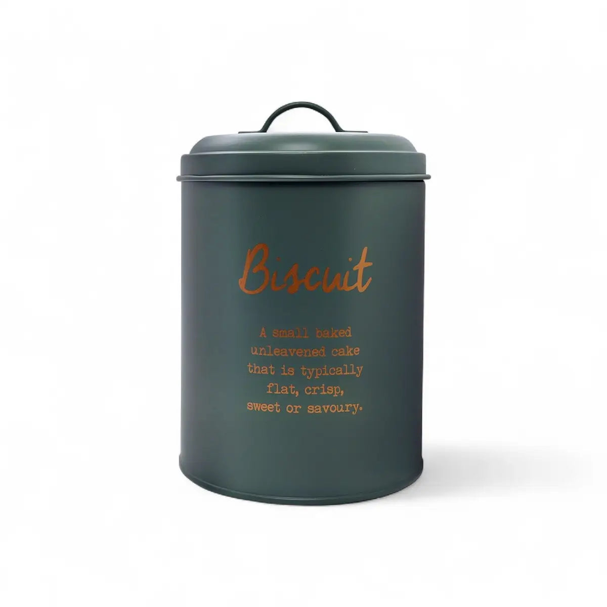Regent Kitchen Biscuit Canister With Gold Printing