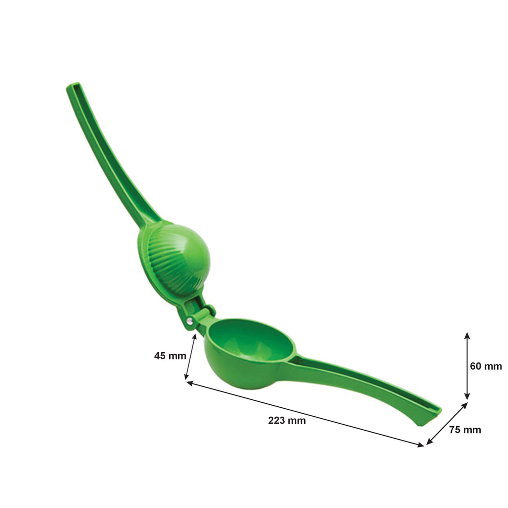 Regent Kitchen Lemon Squeezer Cast Aluminium Green (223x60x75mm Dia)