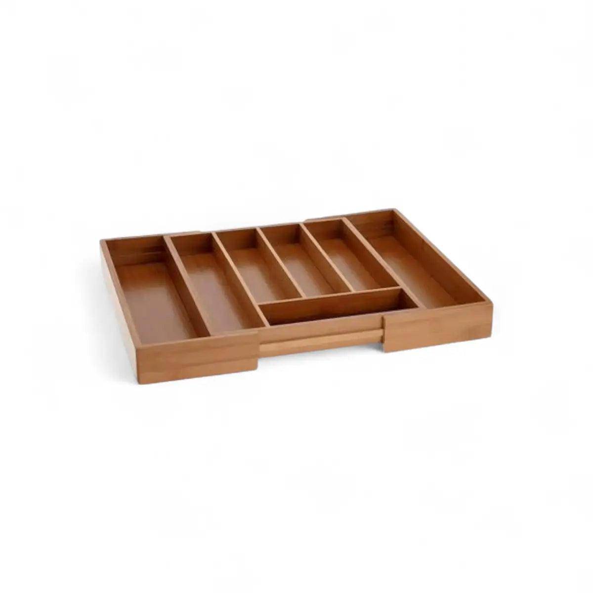 Excellent Houseware Cutlery Tray Bamboo 43cm x 35cm x6.5cmx5cm