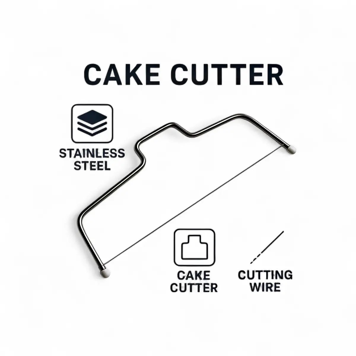 Regent Bakeware Cake Cutter Stainless Steel
