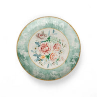 Jenna Clifford Green Floral Side Plate Set of 4