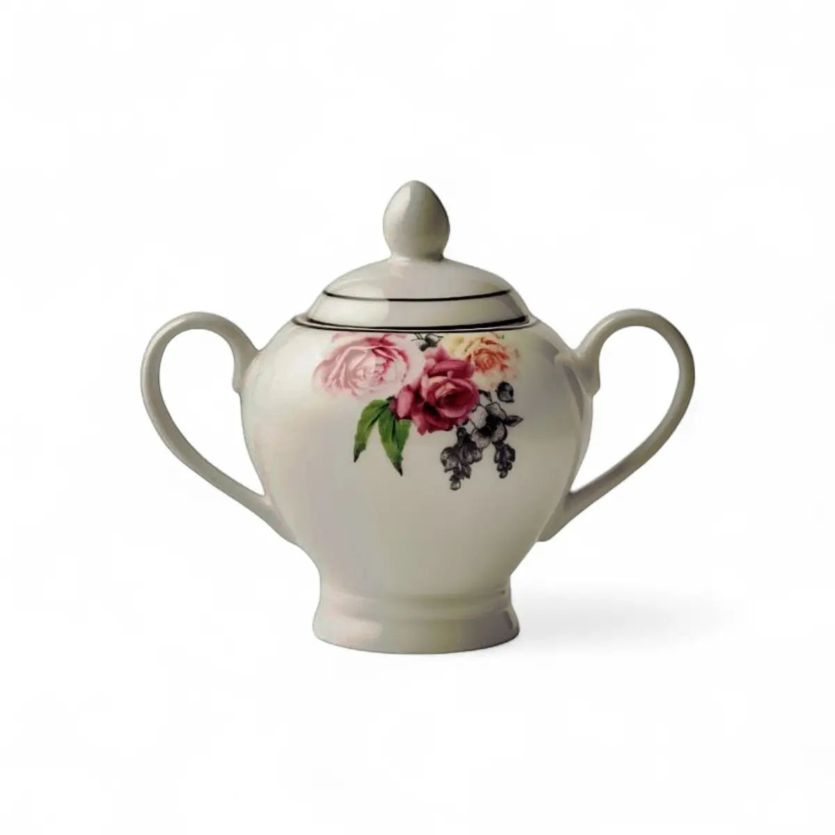 Jenna Clifford Wavy Rose Sugar Pot