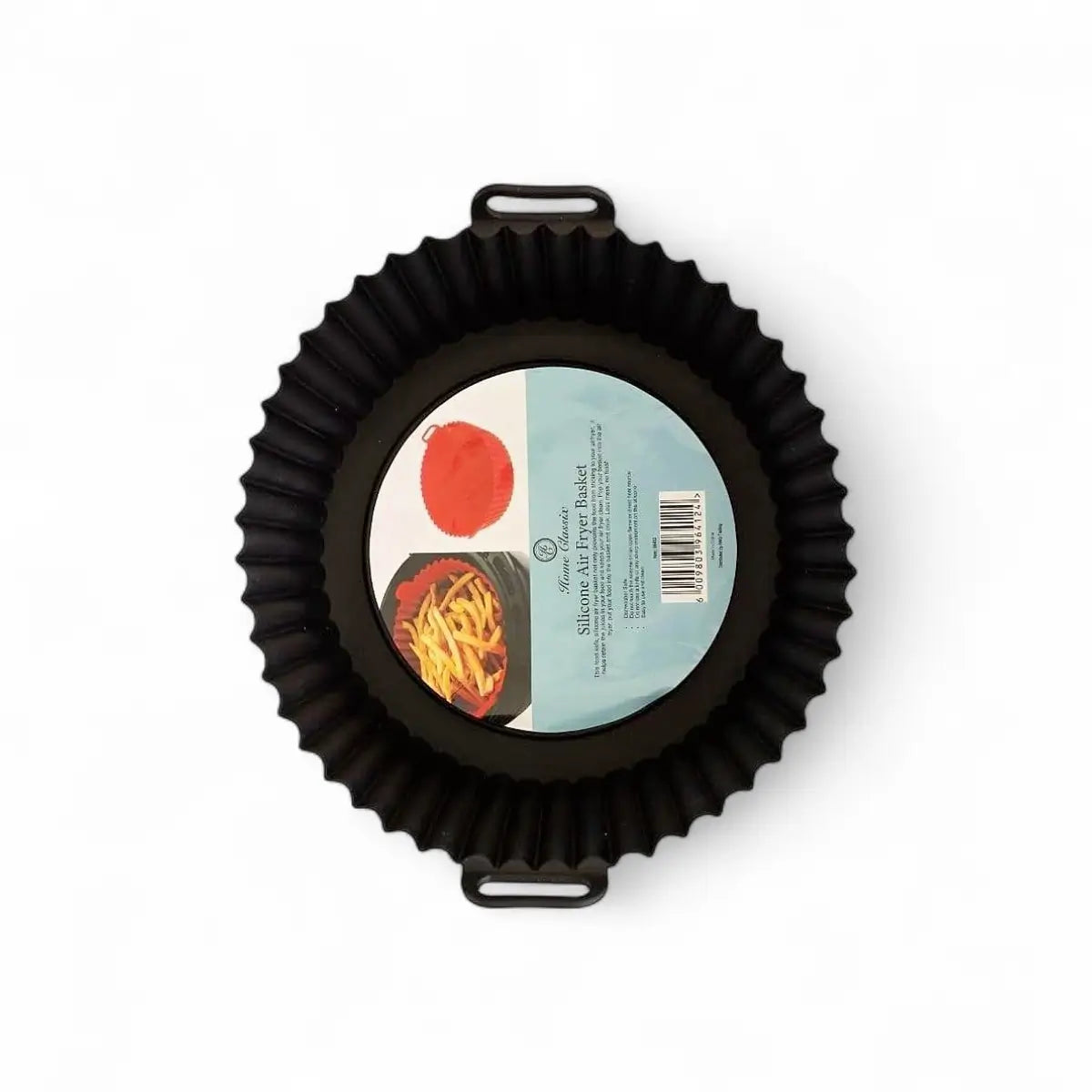 Home Classix small Silicone Air Fryer Pan – 20.6 x 20.6 x 5cm