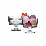Pasabahce Rain Ice Cream Cup 240ml 2Pc
