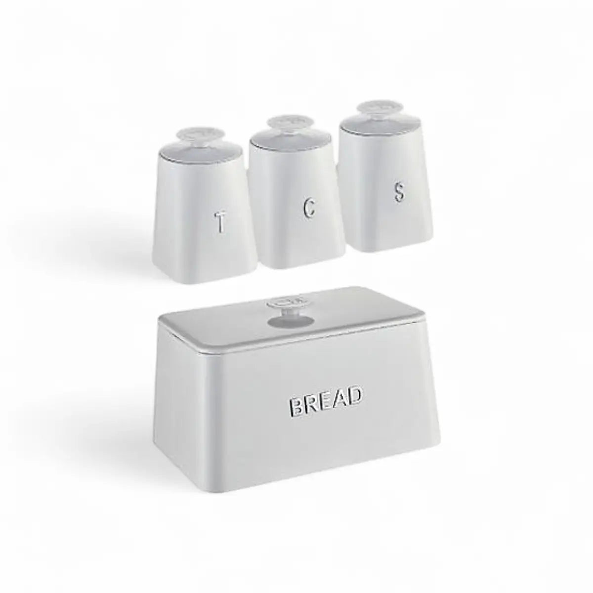 Continental Homeware Opulence Collection Bread Bin & 3pc Canister Set