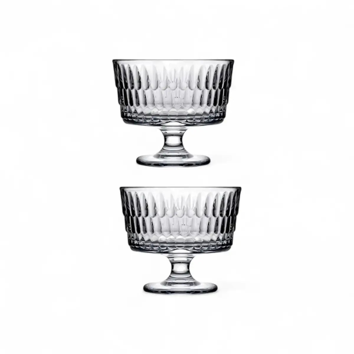Pasabahce Rain Ice Cream Cup 240ml 2Pc
