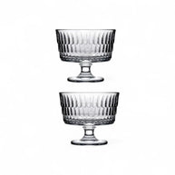 Pasabahce Rain Ice Cream Cup 240ml 2Pc