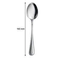 St. James Cutlery Bristol (880) Teaspoon 6pk Stainless Steel