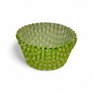Regent Cake Cups Lime Green And White Check 50 Pcs