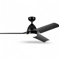 Goldair 122cm Ceiling Fan with Light - Black
