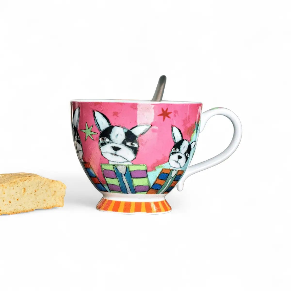 Olivia Grande Mug - Boston Terrier