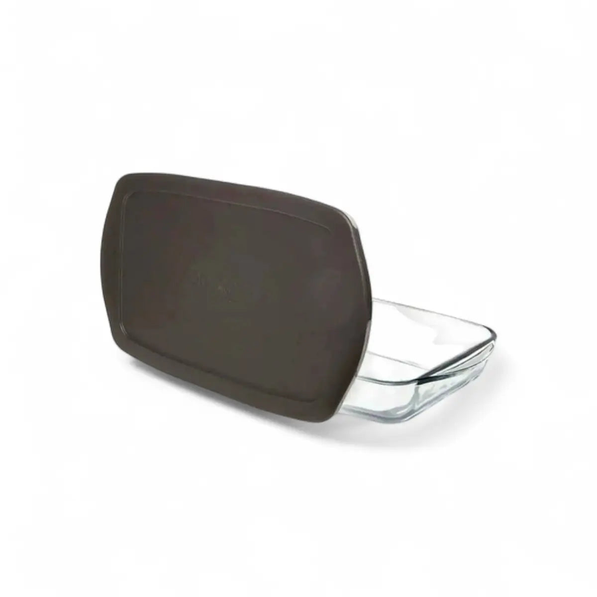 Borcam Rectangular Tray With Grey Lid 3.85L