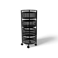 Rotating 4 Layer Vegetable Rack