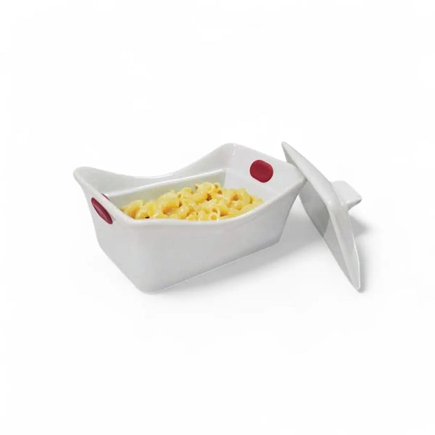 Aqua Mini Square Baking Dish With Lid and Silicone Handle