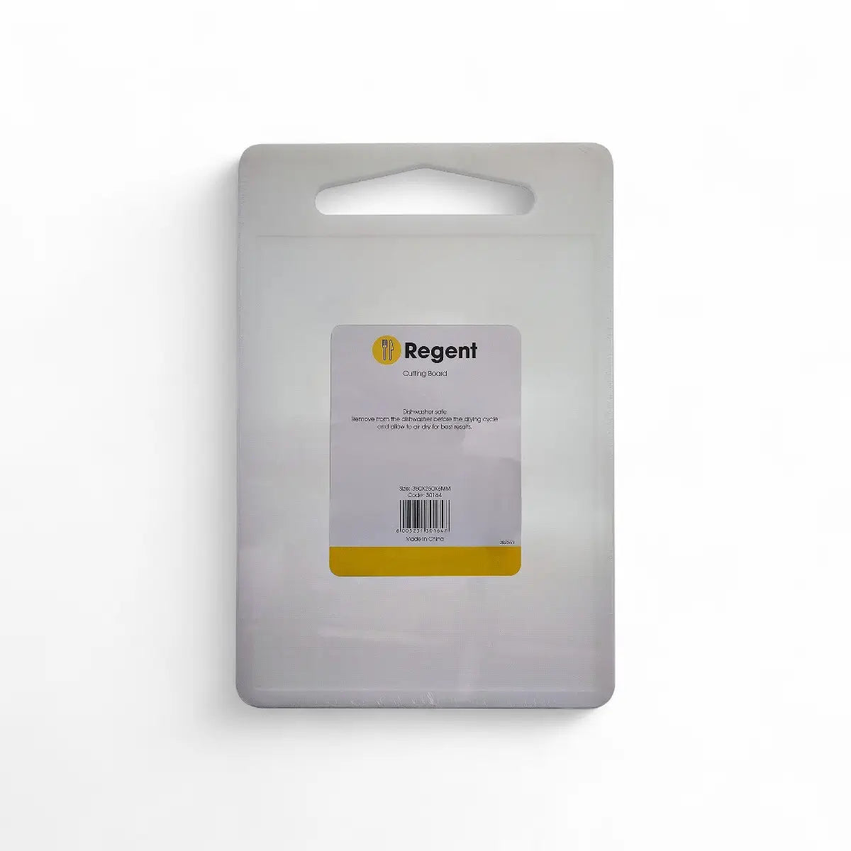 Regent Kitchen Cutting Board Pp White (380x250x6mm)