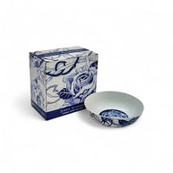 Jenna Clifford Peacock Sapphire Garden Cereal Bowl Set of 4