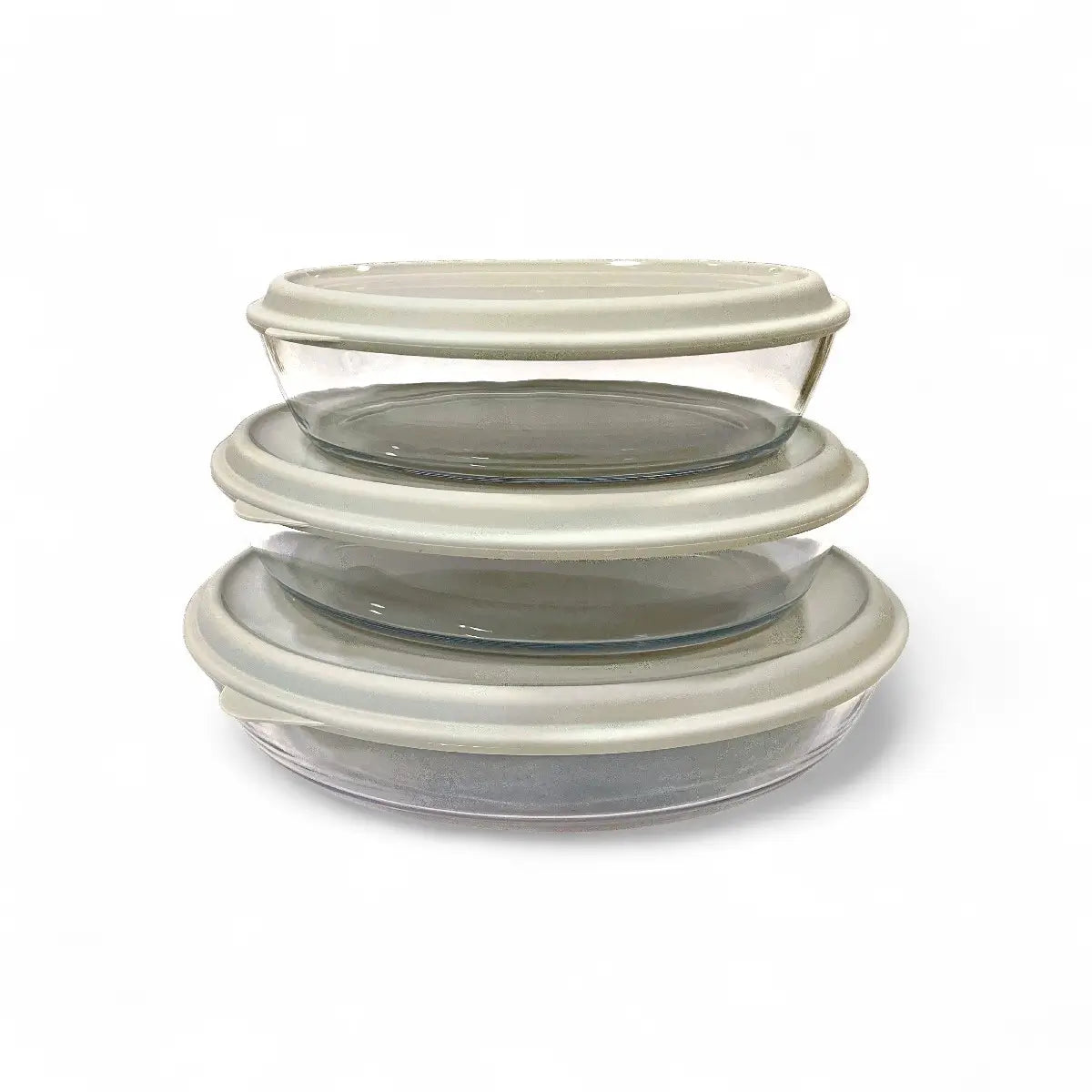 Continental Homeware 3pc Round Casserole