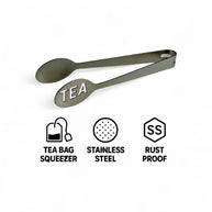 Regent Stainless Steel Teabag Squeezer Tong 170x28mm