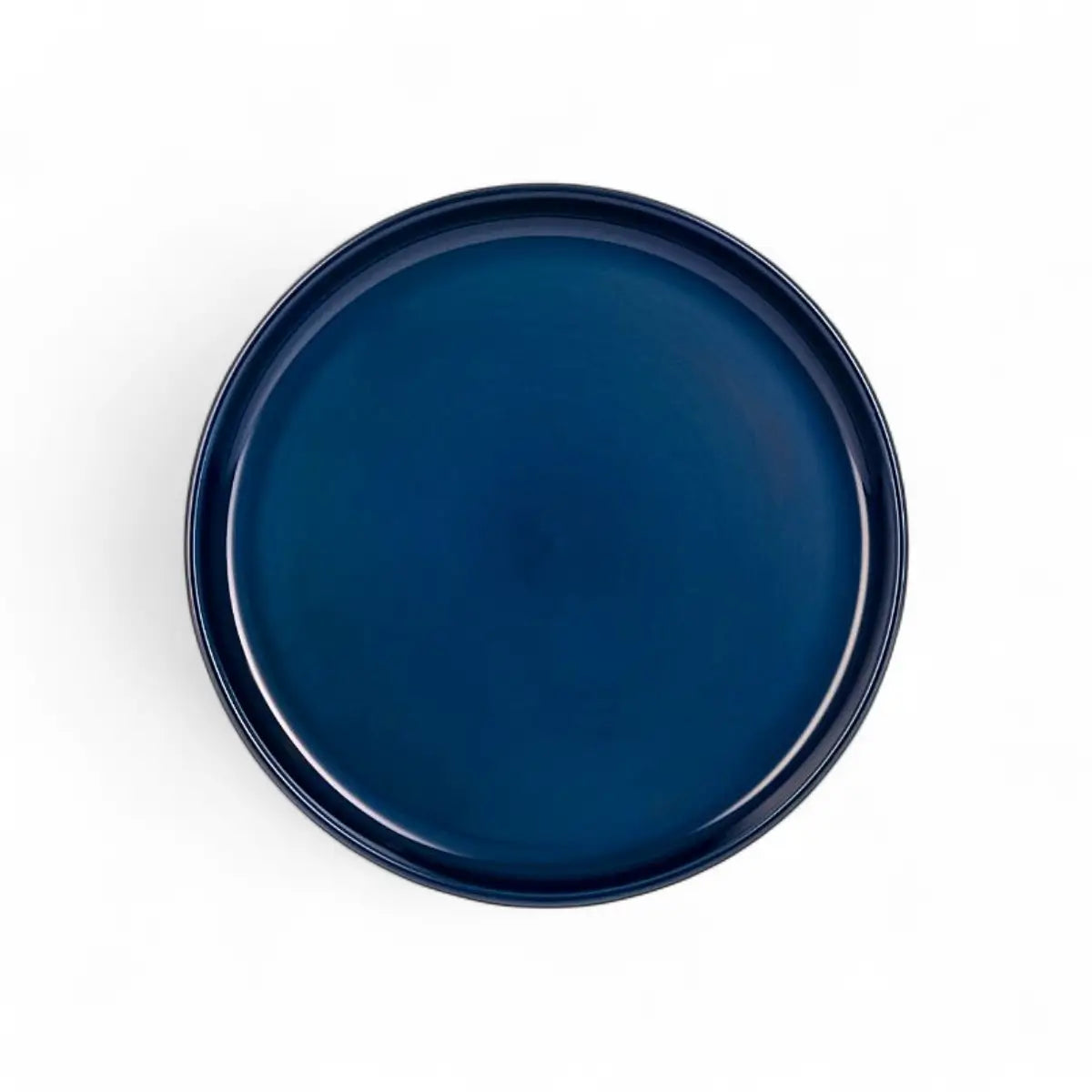 Jan Flat Stackable Side Plate Cobalt Blue
