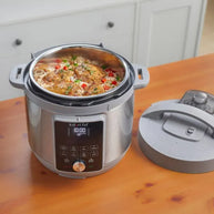 Instant-Pot-Duo-Plus-WhisperQuiet-8L-Silver-Grey-Lid-Open