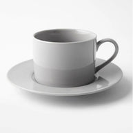 omada maxim cup saucer 4pce in gift  box Omada light Grey