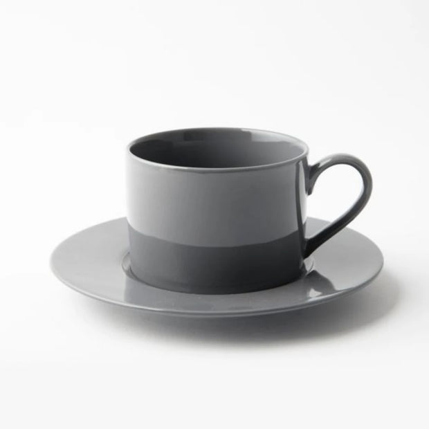 omada maxim cup saucer 4pce in gift  box Omada Dark Grey