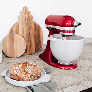  Bread Bowl with BakingLid for KitchenAid Stand Mixer