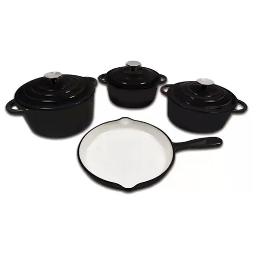 Tissolli 12pc Saphire Stainless Steel Cookware Set